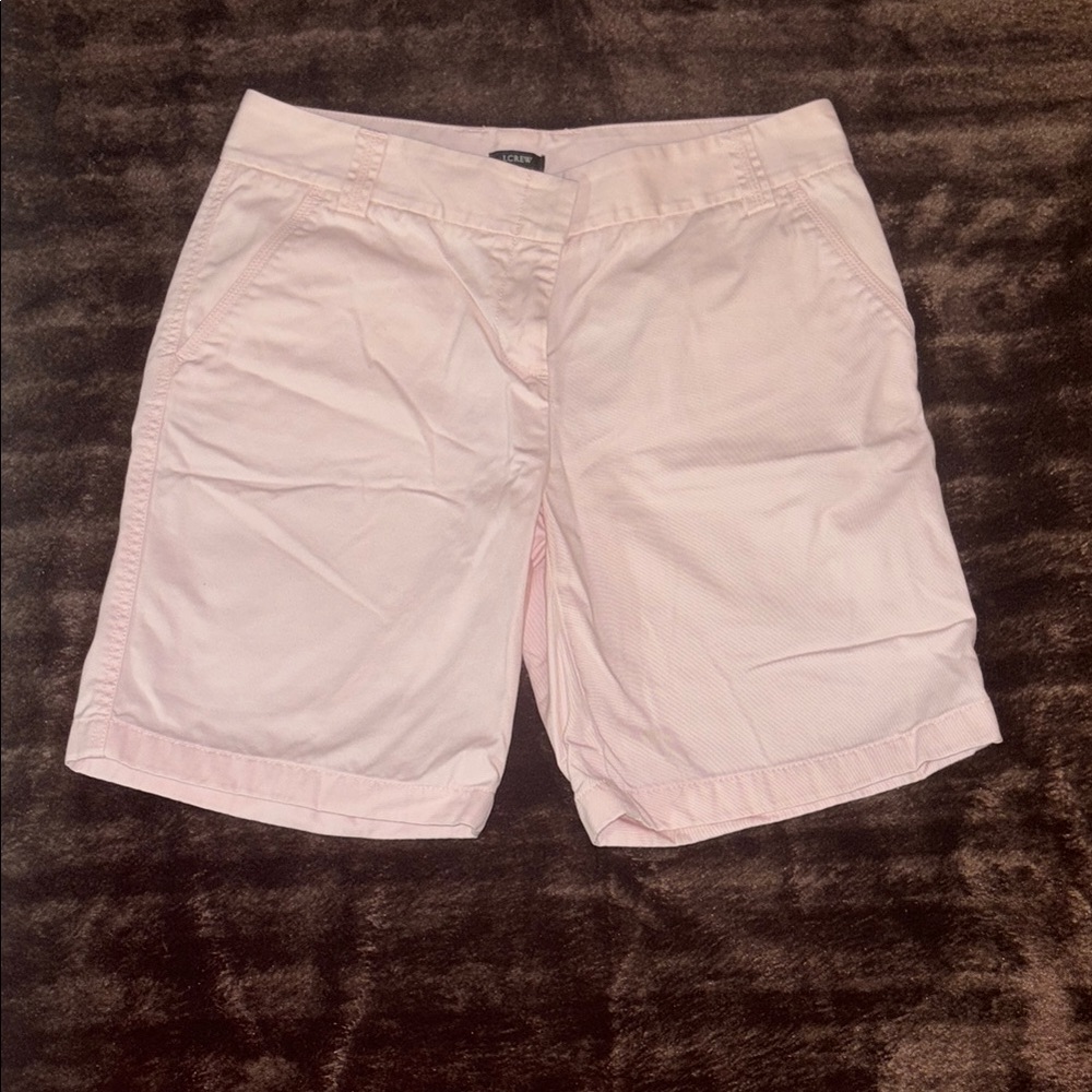 J. Crew Pink Bermuda Shorts